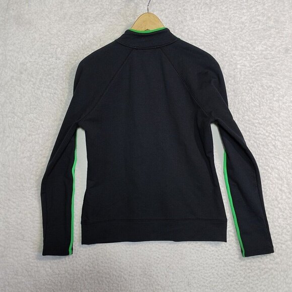 LRL Lauren Ralph Lauren Active Women's Black Full Zip Jacket Size Small - Picture 9 of 11